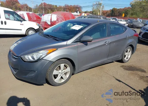 2011 Hyundai Elantra Gls z USA, uszkodzony, nr VIN 5NPDH4AE1BH060693